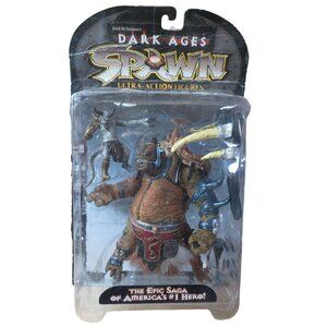 Spawn Dark Ages Spawn The Ogre Ultra Action Figure McFarlane Toys 1998